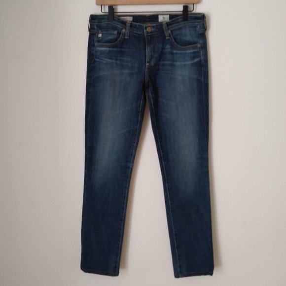 AG Adriano Goldschmied The Stilt Dark Wash Jeans - Picture 10 of 10